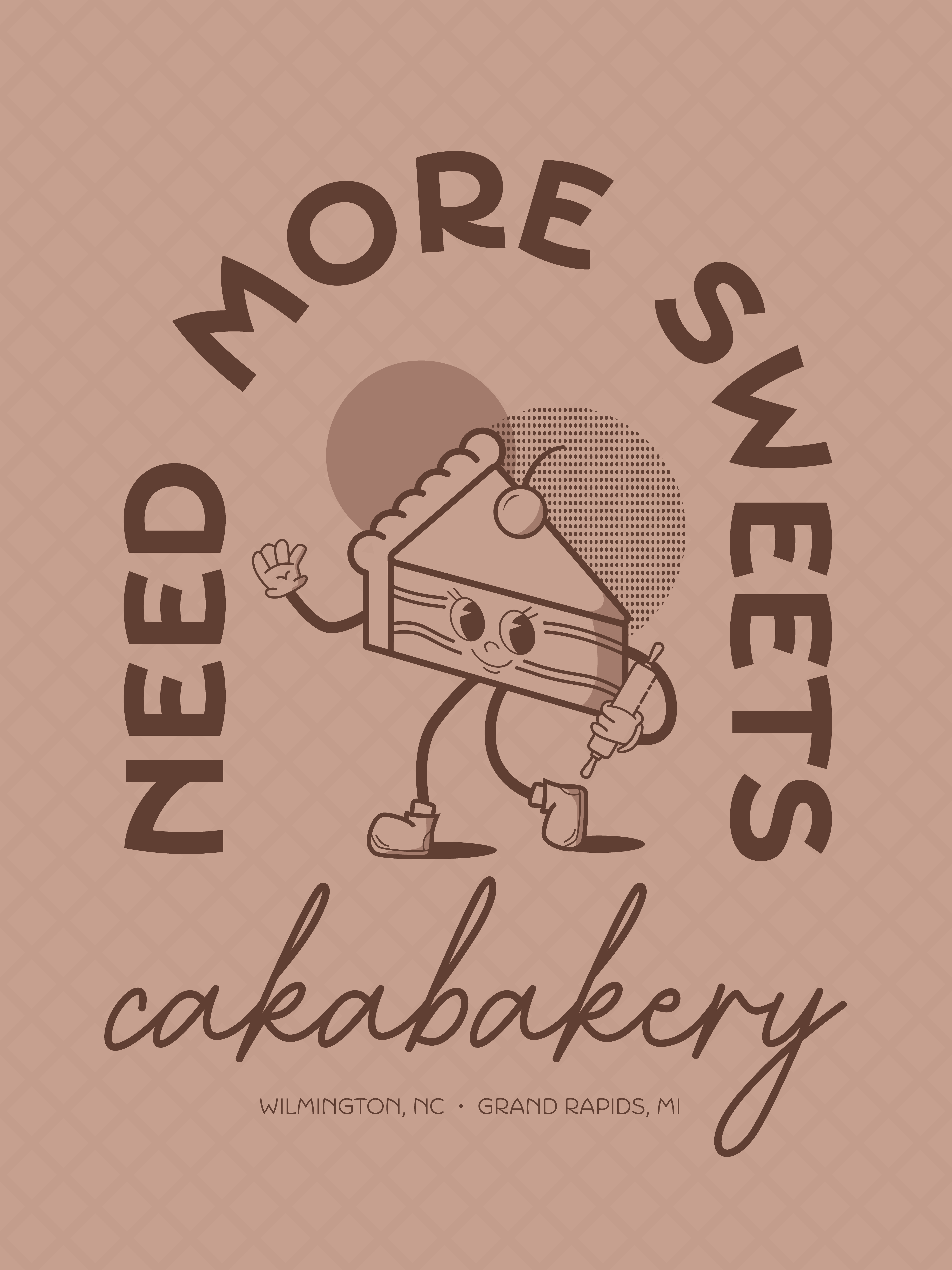 Cakabakery Merchandise Illustration